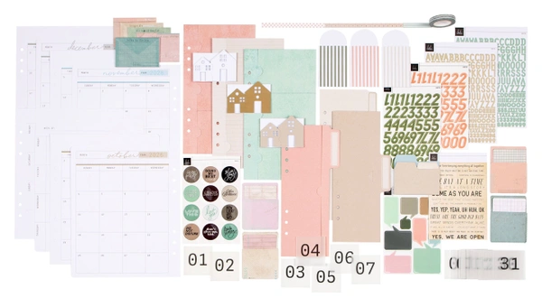 Stop The Blur Memory Planner Quarterly Kit 04, 1 of 19