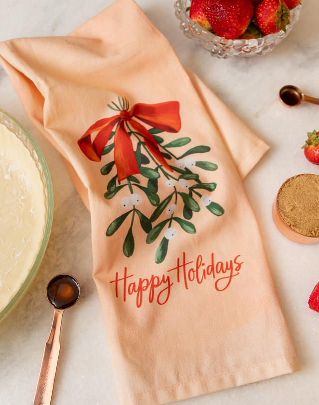 Mistletoe Kitchen Towel, 1 of 4