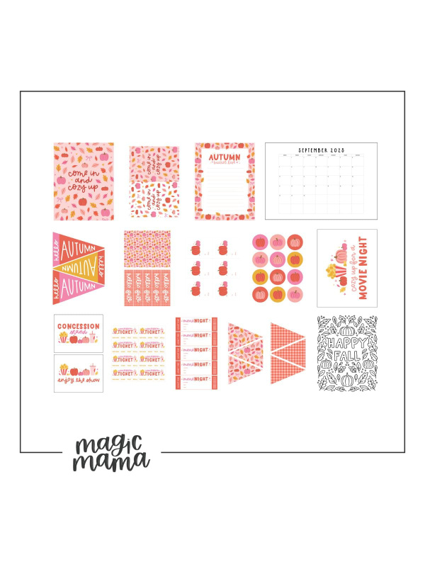 Hello Autumn Digital Bundle, 1 of 2