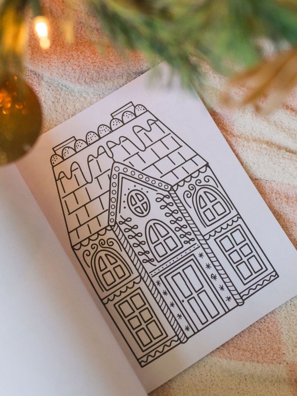 Cozy Christmas Coloring Book, 9 of 11
