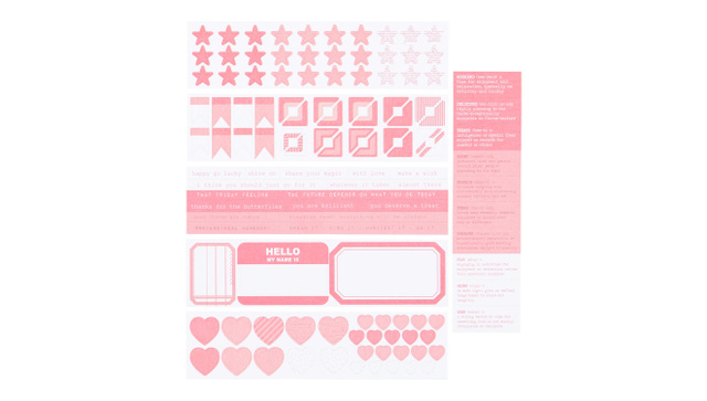 Color Collective Mini Sticker Booklet - Sorbet, 1 of 2