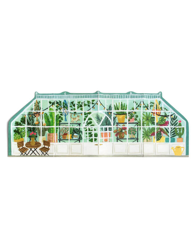 Greenhouse Accordion Greeting Card, 5 of 5