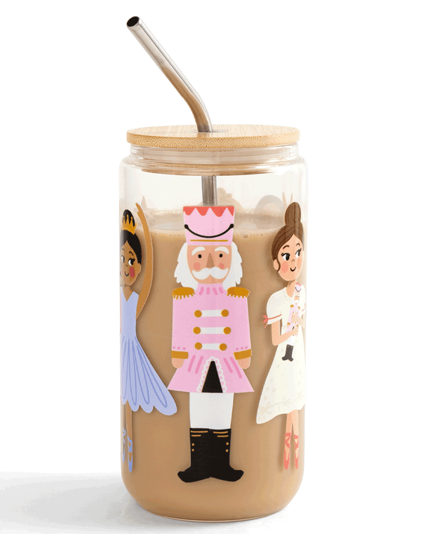 The Nutcracker Christmas Glass Can, 6 of 6