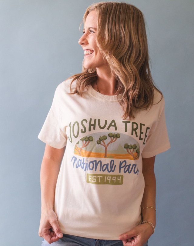 Joshua Tree National Park Tee - Ivory, 4 of 5