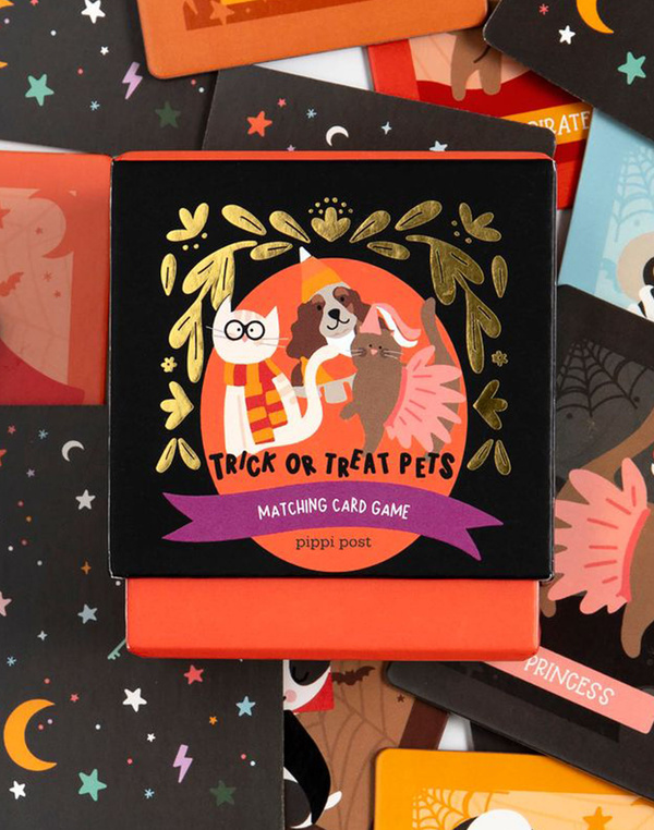 Trick Or Treat Pets Memory Card Game, 1 of 4