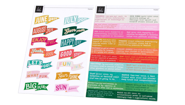 Stop The Blur Memory Planner Quarterly Kit 03, 4 of 14