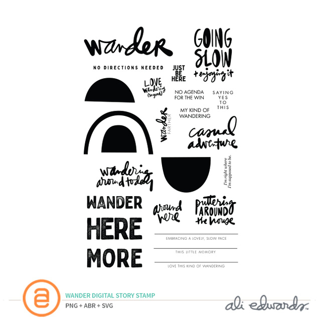 Wander Digital Story Stamp™, 1 of 1