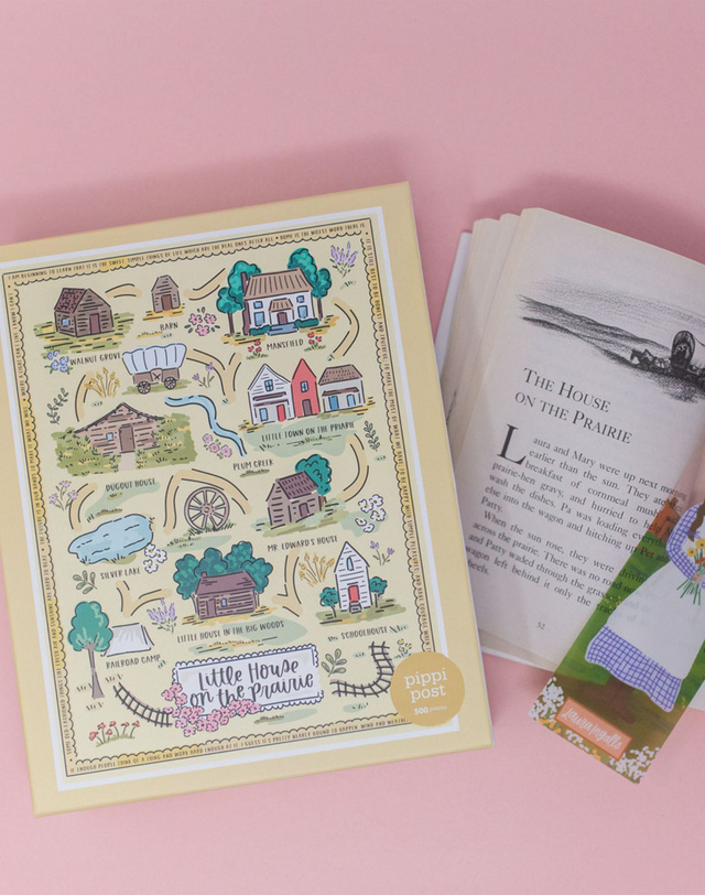Little House on the Prairie Map - 500 Piece Jigsaw Puzzle, 3 of 8