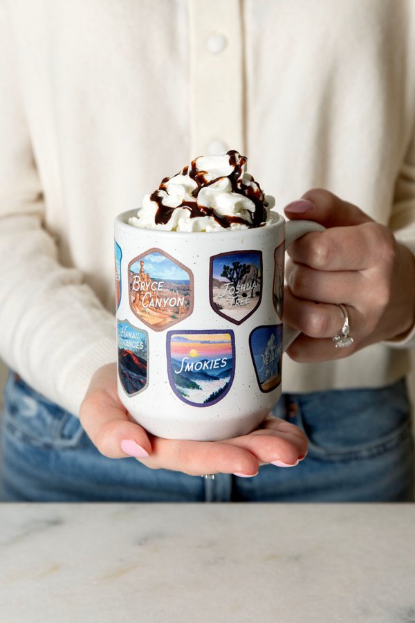 National Parks Badges 14oz Ceramic Coffee Mug, 2 of 3