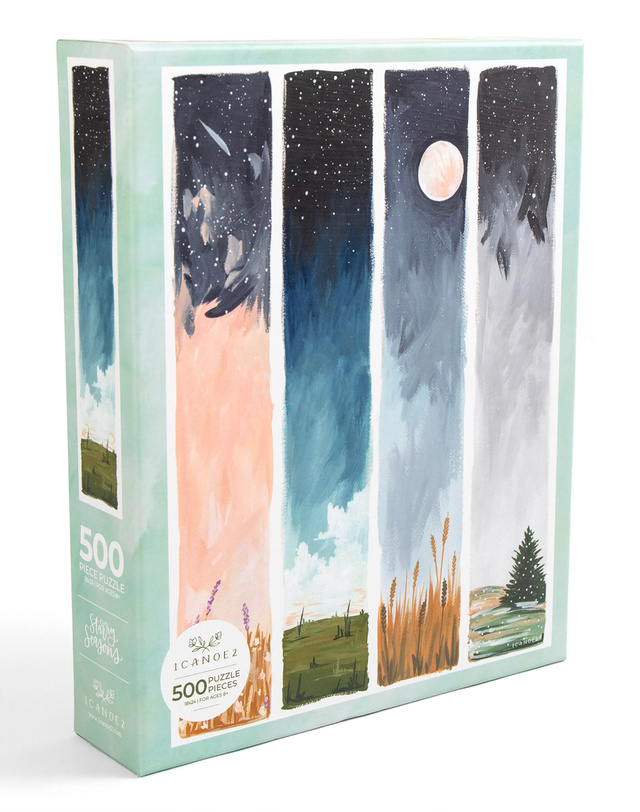 Starry Seasons - 500 Piece Jigsaw Puzzle, 1 of 7