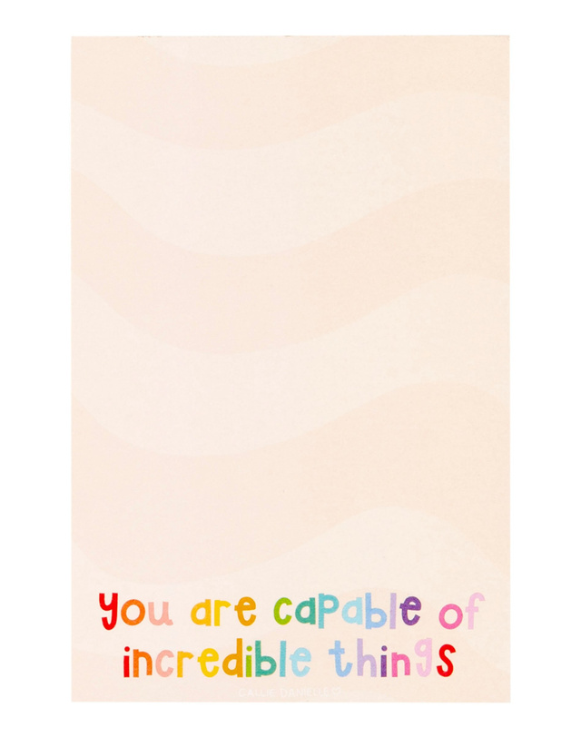 Incredible Things Notepad, 2 of 3