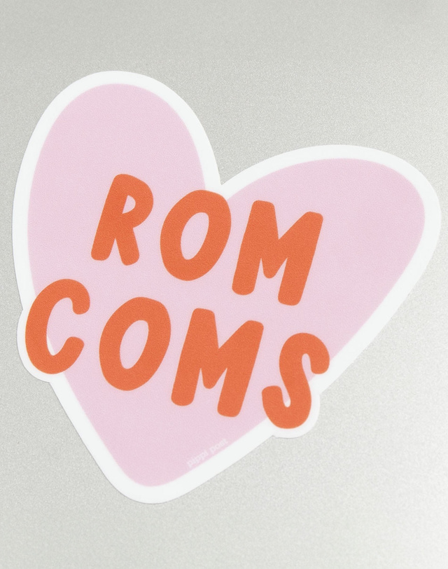 Rom Com Decal Sticker, 3 of 4