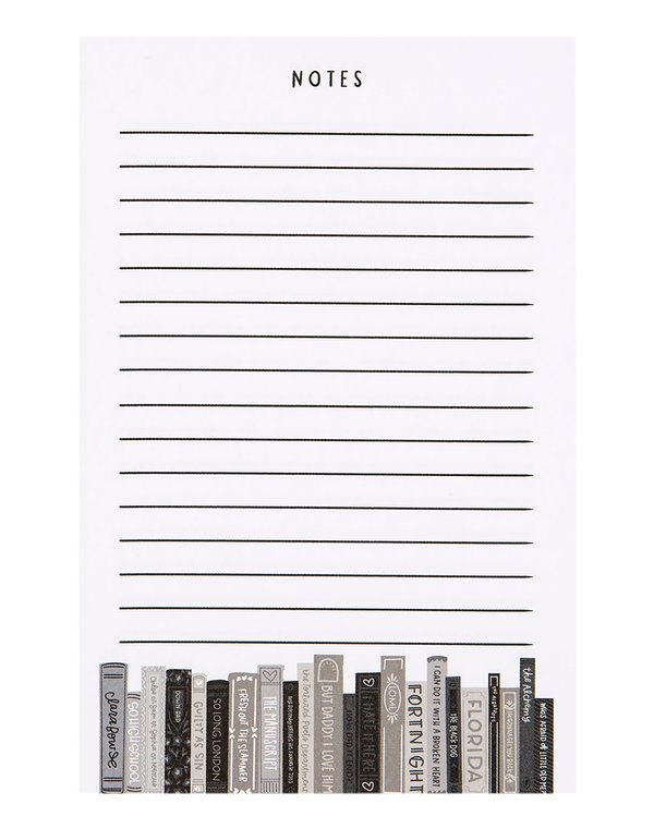 Poetry Books Notepad, 1 of 2
