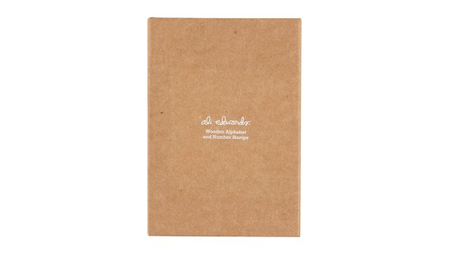Alpha Wooden Block Stamp Set, 2 of 3