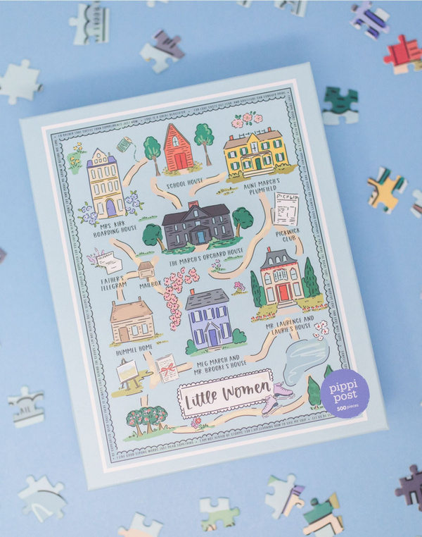Little Women Map - 500 Piece Jigsaw Puzzle, 3 of 8