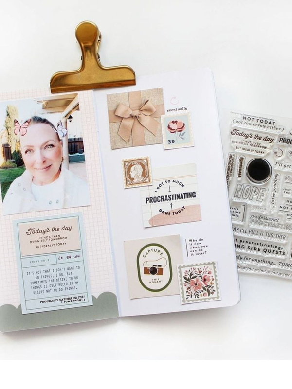 Stamp Set : 4×6 Procrastinator , 3 of 3