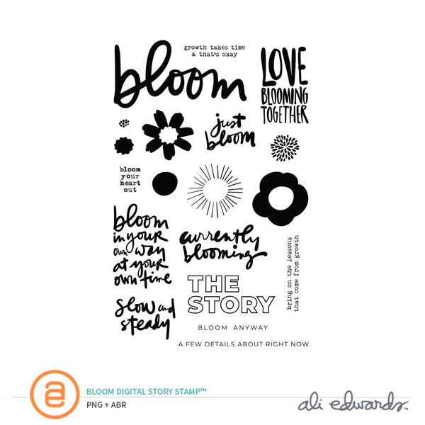 Bloom Digital Story Stamp™, 1 of 1