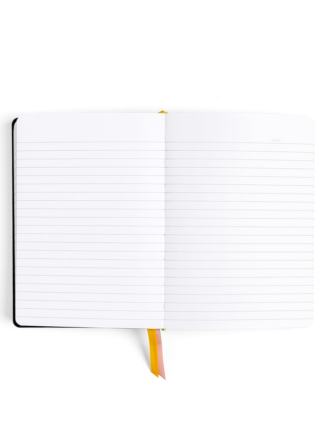 Rust Floral 5×7 Lined Softcover Book Journal, 2 of 2