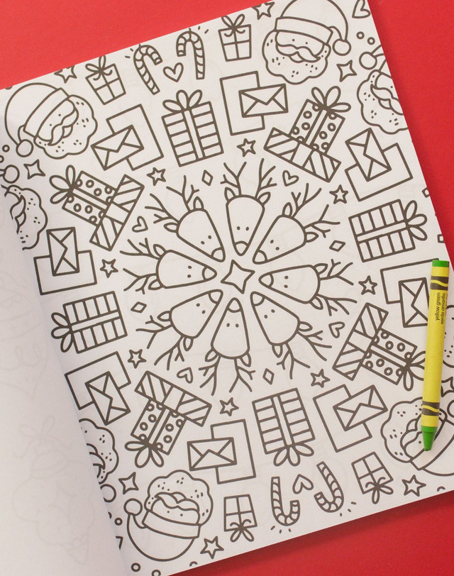 Holiday Coloring Book, 3 of 8