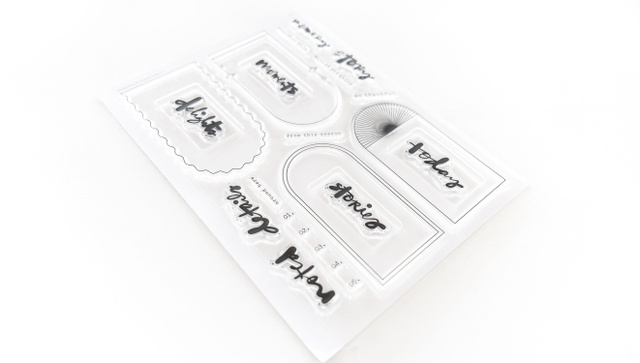 Stamps Are Fun 6×8 Stamp Set - February 2026, 2 of 2