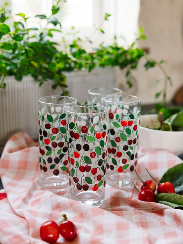 Cherry Grove Tall Juice Glass Set, 2 of 6