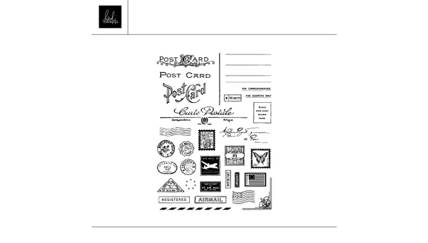Digital Post Cards 6×8 Stamp Set , 1 of 1