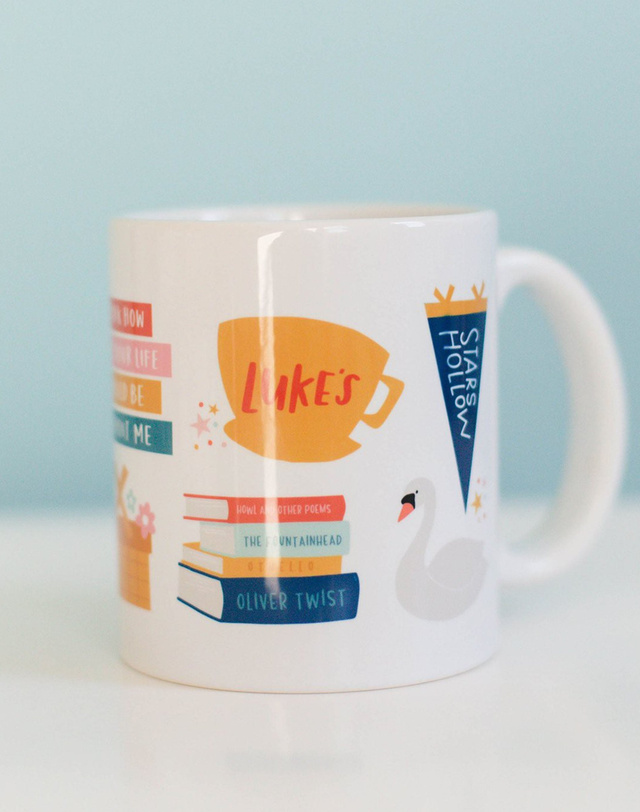 Team Jess Medium Ceramic Mug, 3 of 4