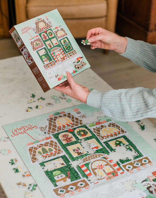 Gingerbread Christmas - 500 Piece Jigsaw Puzzle, 5 of 9