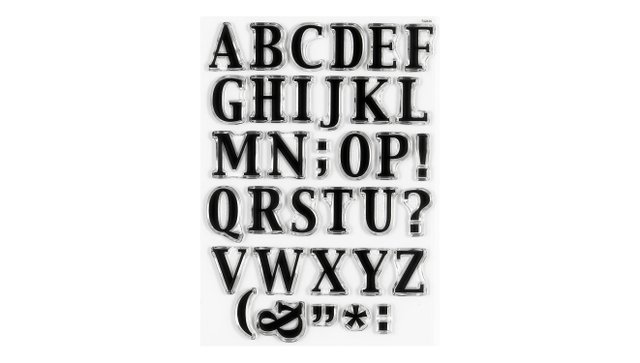 Alphas Are Awesome #21 6×8 Stamp Set, 1 of 2