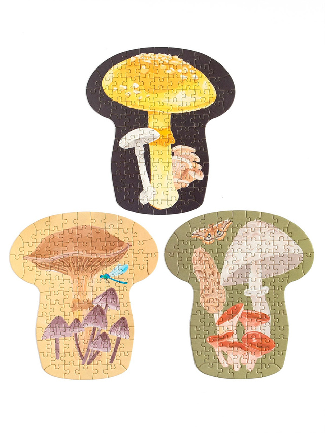 Midnight Flora & Fauna - 100 Piece Jigsaw Puzzles - Set of 3, 6 of 8