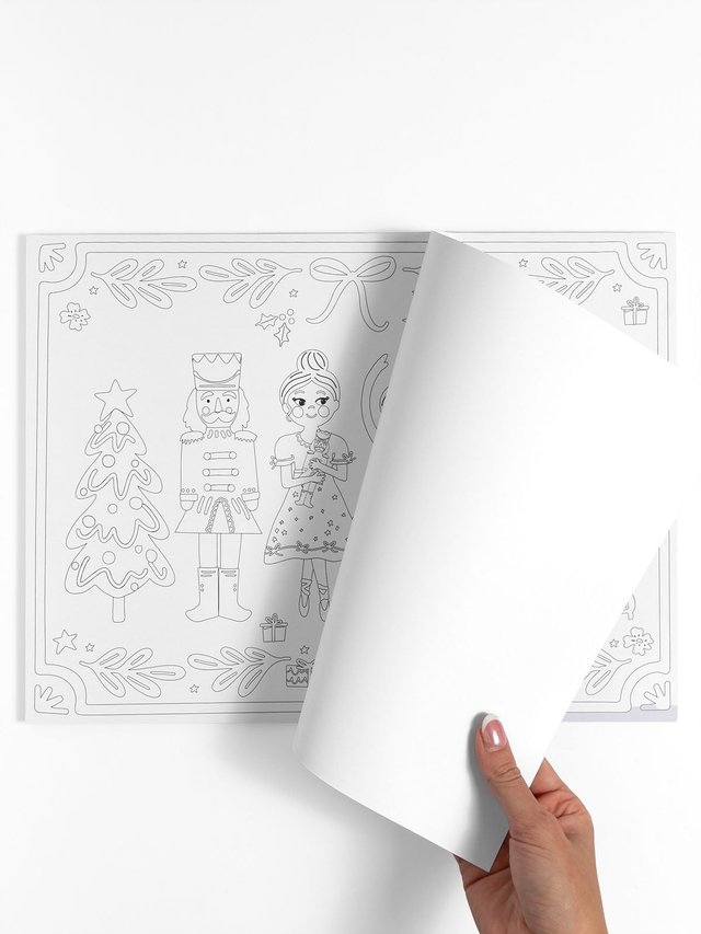 The Nutcracker Coloring Christmas Placemats, 6 of 6
