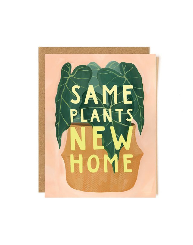Same Plants Greeting Card, 1 of 1