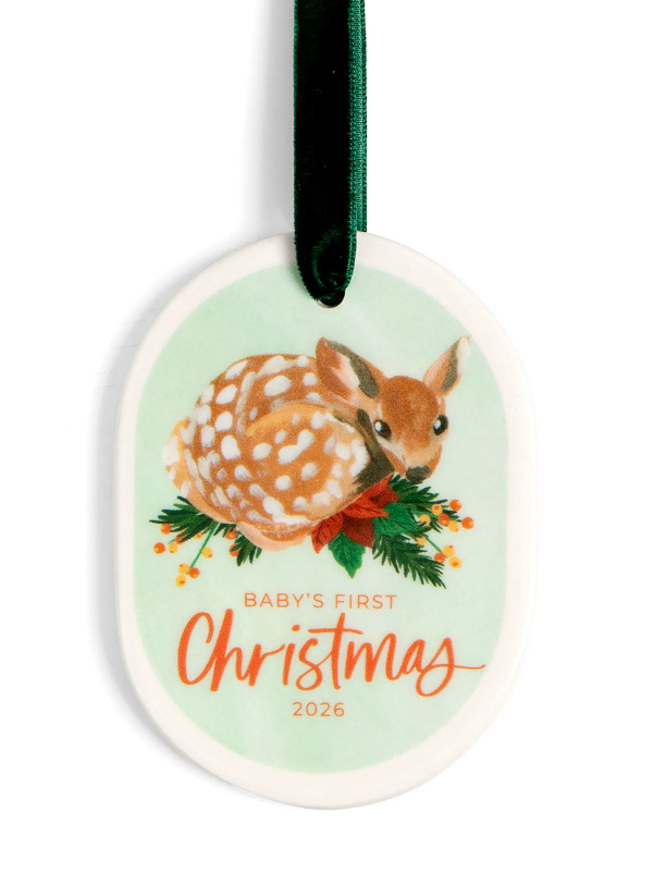 Baby's First Christmas 2026 Ornament, 1 of 2