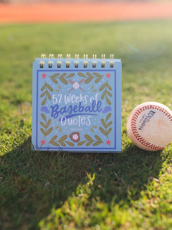 52 Weeks of Baseball Quotes Flip Desk Calendar, 1 of 4