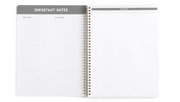 Happy Days Ahead- 8.5×11" Weekly/Monthly Planner, 5 of 10