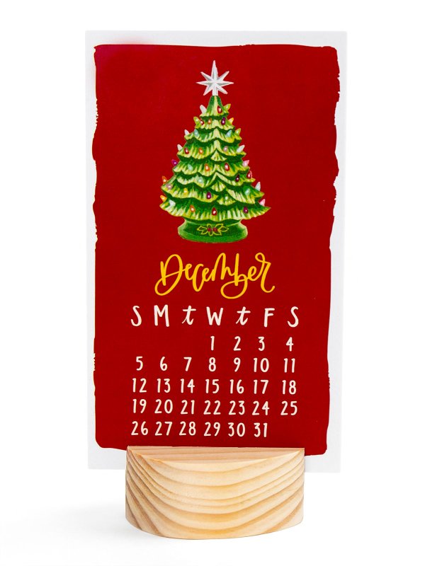 I Remember When 2027 Mini Desk Calendar + Wooden Block, 6 of 8
