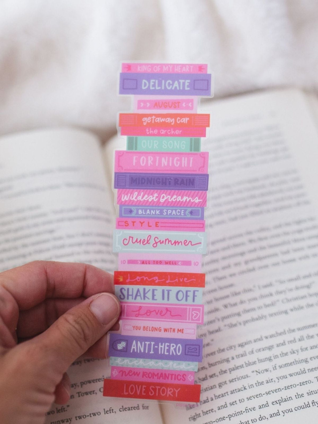 Book Tour Transparent Bookmark, 1 of 2