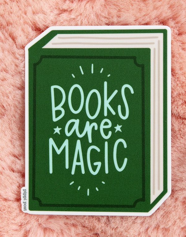 Books Are Magic Decal Sticker, 2 of 3