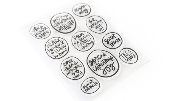 This December Story 6×8 Stamp Set, 2 of 4