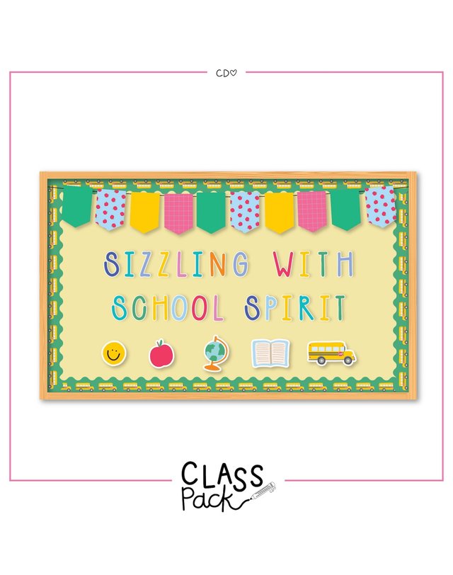 Sizzling With School Spirit Digital Class Pack, 2 of 9