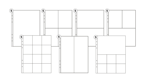 6×8 Page Protector Multipack Package , 1 of 1