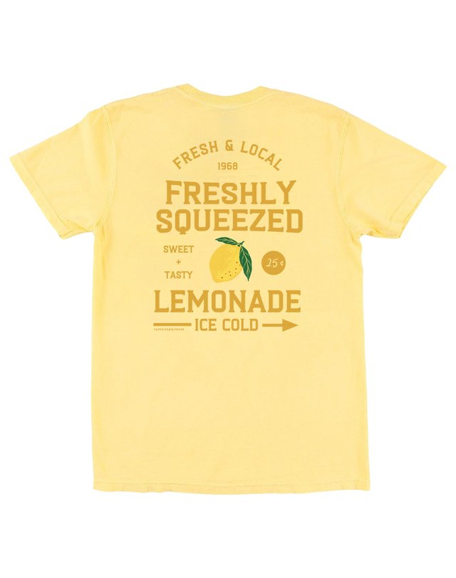 Lemon Grove Farmers Market Tee - Butter, 1 of 4