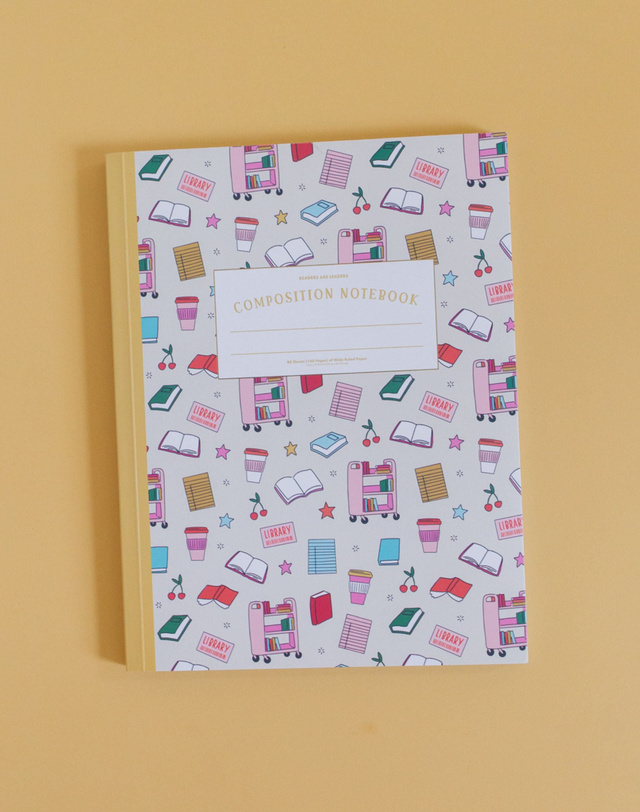 Library Books Composition Notebook, 3 of 5