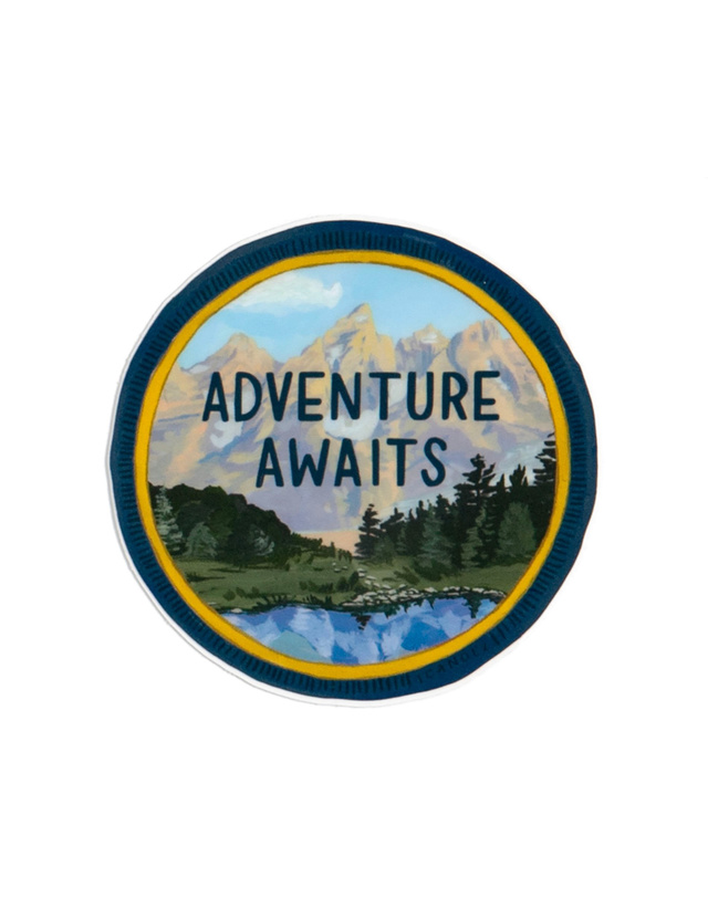 Adventure Awaits Decal Sticker, 5 of 5