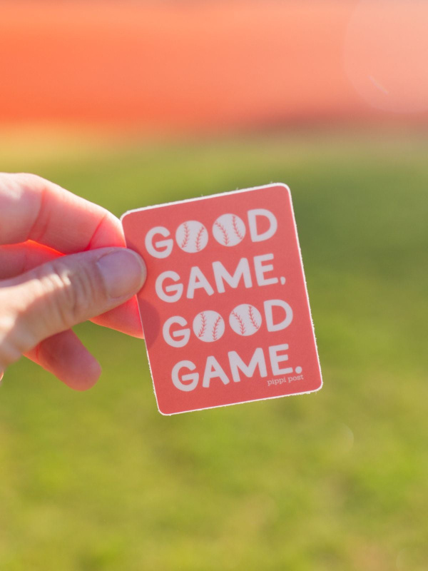 Good Game Baseball Decal Sticker, 1 of 5