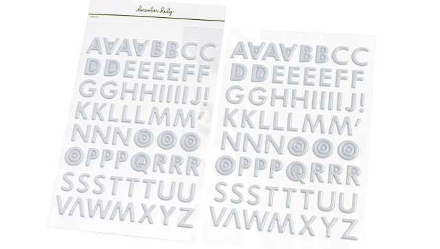 4×6 Neutral Puffy Alphas, 2 of 2