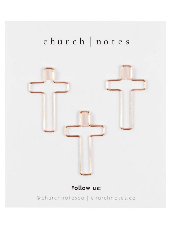 Gold Cross Paperclips, 3 of 5