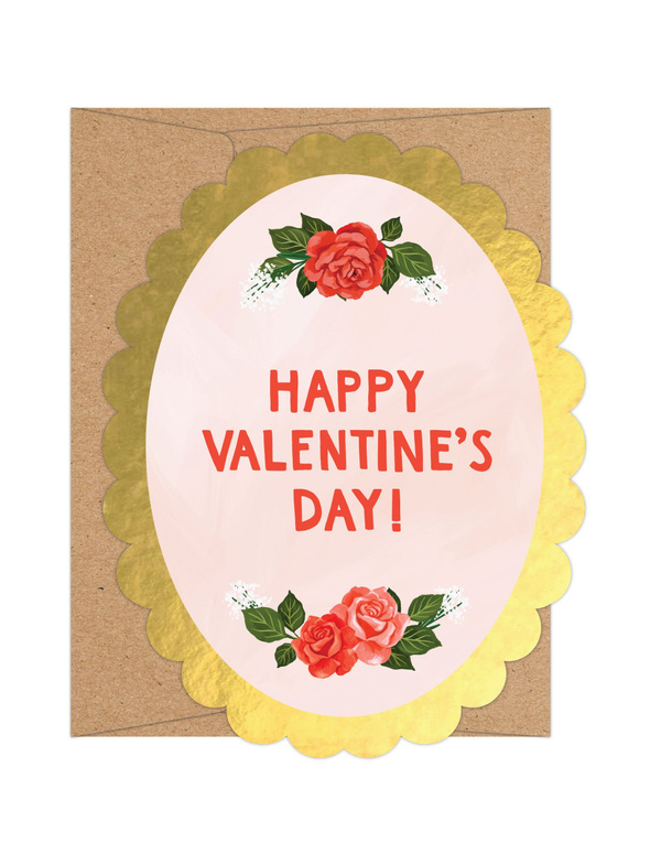 Valentine's Locket Specialty Greeting Card, 1 of 3