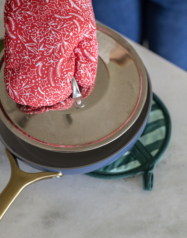 Holiday Floral Pot Holder Set, 2 of 3