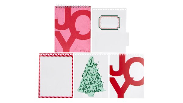 Candy Cane Lane Notebook, 1 of 2